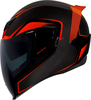 Icon Airflite Crosslink,  integraalhelm,  kleur: rood/zwart,  maat: M