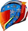 Icon Airflite Spaceforce,  integraalhelm,  kleur: Rood/Wit/Blauw,  maat: L