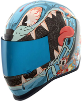 Icon Airform Mips 9 Lives,  integraalhelm,  kleur: Lichtblauw/Zwart/Rood,  maat: XXL