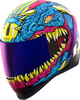 Icon Airform Mips Kryola Kreep,  integraalhelm,  kleur: Blauw/Pink/Geel,  maat: XL
