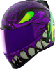 Icon Airform Mips Manik’RR,  integraalhelm,  kleur: Lila/Neon-Groen/Zwart,  maat: XL