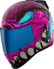 Icon Airform Mips Manik’RR,  integraalhelm,  kleur: Pink/Blauw/Zwart,  maat: XL