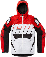 Icon Airform Retro,  textieljas,  kleur: Rood/Wit/Zwart,  maat: M