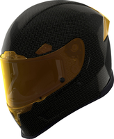 Icon Airframe Pro Carbon 4Tress,  integraalhelm,  kleur: zwart/geel,  maat: M