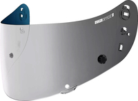 Icon Airframe Pro/Airform Tracshield DOT,  schild gespiegeld,  kleur: Zilver-Gespiegeld