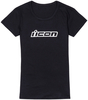 Icon Clasicon,  t-shirt vrouwen,  kleur: Zwart/Wit,  maat: XS