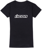 Icon Clasicon,  t-shirt vrouwen,  kleur: Zwart/Wit,  maat: XXL