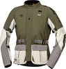 IXS Venture-STX 1.0,  waterdicht textieljack,  kleur: Olijf/Lichtgrijs/Grijs,  maat: 3XL