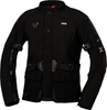 IXS Venture-STX 1.0,  waterdicht textieljack,  kleur: zwart,  maat: S