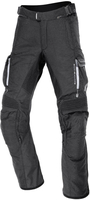 IXS X65005,  textielbroek waterdicht,  kleur: zwart/grijs,  maat: 5XL