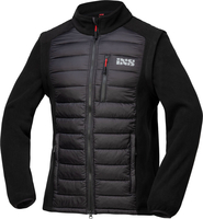 IXS Zip-Off,  textieljas,  kleur: zwart,  maat: 3XL