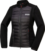 IXS Zip-Off,  textieljas vrouwen,  kleur: zwart,  maat: S