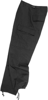 Mil-Tec US BDU Field Ripstop,  stoffen broek,  kleur: zwart,  maat: XS