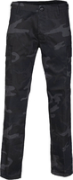 Mil-Tec US BDU Ranger Straight Cut,  cargo broek,  kleur: Black Camo,  maat: 3XL
