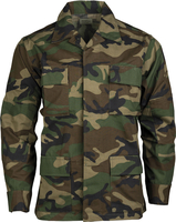 Mil-Tec US BDU,  stoffen jas,  kleur: Woodland,  maat: 3XL