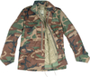 Mil-Tec US Field M65,  stoffen jas,  kleur: Woodland,  maat: L
