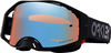 Oakley Airbrake MX Blackout,  bril Prizm,  kleur: Zwart Blauw/Violet-Gespiegeld