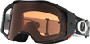 Oakley Airbrake MX,  bril Prizm,  kleur: zwart brons getint