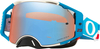 Oakley Airbrake MX Chase Sexton Series,  bril Prizm,  kleur: Blauw/Wit/Rood Blauw/Violet-Gespiegeld