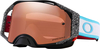 Oakley Airbrake MX Chase Sexton Series,  bril Prizm,  kleur: Zwart/Grijs/Rood/Blauw Koper-Getint