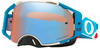 Oakley Airbrake MX Chase Sexton Signature,  bril Prizm,  kleur: Lichtblauw/Wit Blauw/Violet-Gespiegeld