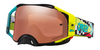 Oakley Airbrake MX Jeffrey Herlings Series,  bril Prizm,  kleur: Geel/Turquoise/Rood/Wit Koper-Getint