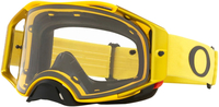 Oakley Airbrake MX Moto,  bril,  kleur: geel/zwart helder