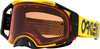 Oakley Airbrake MX Moto,  bril Prizm,  kleur: Geel/Zwart Brons-Getint