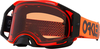 Oakley Airbrake MX Moto,  bril Prizm,  kleur: Oranje/Zwart Brons-Getint