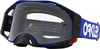 Oakley Airbrake MX Moto,  veiligheidsbril,  kleur: Blauw/Zwart/Wit Helder