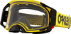 Oakley Airbrake MX Moto,  veiligheidsbril,  kleur: geel/zwart helder