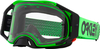 Oakley Airbrake MX Moto,  veiligheidsbril,  kleur: Groen/Zwart Helder