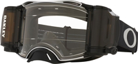 Oakley Airbrake MX Tuff Blocks,  veiligheidsbril,  kleur: zwart/grijs helder