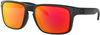 Oakley Holbrook Camo,  Zonnebril Prizm,  kleur: Zwart/Grijs Oranje/Rood-Gespiegeld