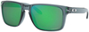 Oakley Holbrook XL Crystal,  Zonnebril Prizm,  kleur: Grijs/Zwart Groen/Violett-Gespiegeld