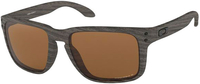 Oakley Holbrook XL Woodgrain,  Zonnebril Prizm Gepolariseerd,  kleur: Grijs/Donkergrijs Bruin-Getint