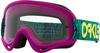Oakley O-Frame MX Heritage,  veiligheidsbril,  kleur: Lila/Zwart/Groen/Geel Helder