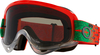 Oakley O-Frame MX Troy Lee Designs Series,  veiligheidsbril,  kleur: Rood/Zwart/Groen Licht-Getint