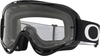 Oakley O-Frame XS MX,  skibril jeugd,  kleur: Zwart/Wit Helder