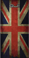 OJ Multiplay England,  multifunctionele hoofddeksels,  kleur: Blauw/Wit/Rood,  maat: Een maat