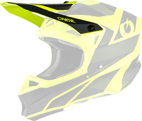 ONeal 10SRS Hyperlite Compact,  topje,  kleur: Mat Zwart/Neon-Geel