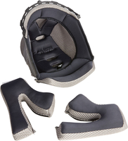 ONeal 1SRS Jugend,  voering/wangkussentjes,  kleur: Zwart/Grijs,  maat: M (49/50 cm)