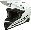 ONeal 1SRS Solid S25,  motorcrosshelm,  kleur: Mat Wit/Zwart,  maat: XXL