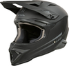 ONeal 1SRS Solid S25,  motorcrosshelm,  kleur: Mat Zwart/Grijs,  maat: M