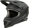 ONeal 1SRS Solid S25,  motorcrosshelm kinderen,  kleur: Mat Zwart/Grijs,  maat: XL