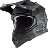 ONeal 2SRS Slick S23,  kruishelm,  kleur: Mat Zwart/Grijs,  maat: XL