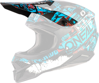 ONeal 3SRS Ride,  topje,  kleur: Mat Zwart/Blauw