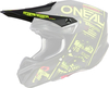 ONeal 5SRS Attack S23,  piek,  kleur: Mat Zwart/Neon-Geel