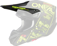 ONeal 5SRS Attack S23,  piek,  kleur: Mat Zwart/Neon-Geel