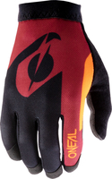 ONeal AMX Altitude,  handschoenen,  kleur: zwart/donkerrood/oranje,  maat: L